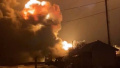 Oil depot on fire after drone attack in Volgograd Oblast of russia - local authorities