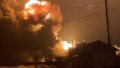 Oil depot on fire after drone attack in Volgograd Oblast of russia - local authorities