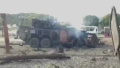 A Buk-M2 air defense system destroyed in Venezuela. Photo: screenshot of the video.