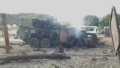 A Buk-M2 air defense system destroyed in Venezuela. Photo: screenshot of the video.