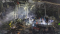The aftermath of the russian attack. Photo: SESU