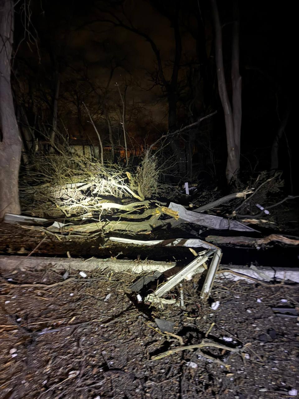 Consequences of the Russian attack on Odesa. Photo: Telegram/Serhiy Lysak/Odesa MBA