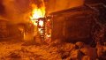 The aftermath of the attack in the Kyiv Region. Photo: Telegram/Mykola_Kalashnyk