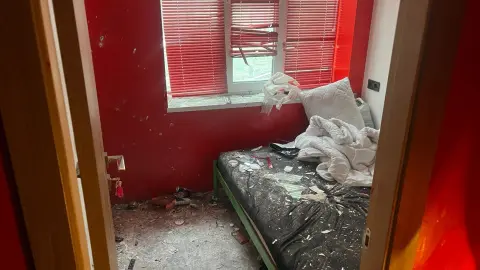 Взрыв в хостеле. Фото: Нацполиция