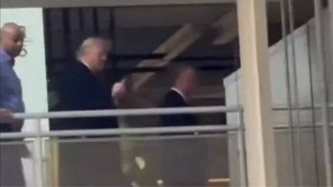 Дональд Трамп. Скриншот видео