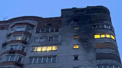 Последствия удара. Фото: Нацполиция