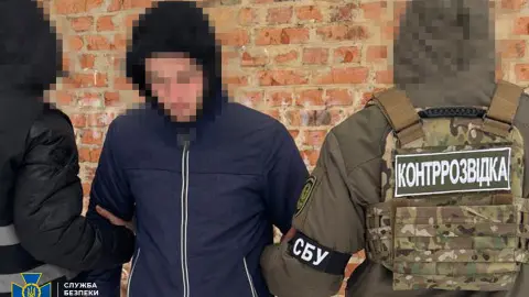Задержание агента ФСБ. Фото: Служба безопасности