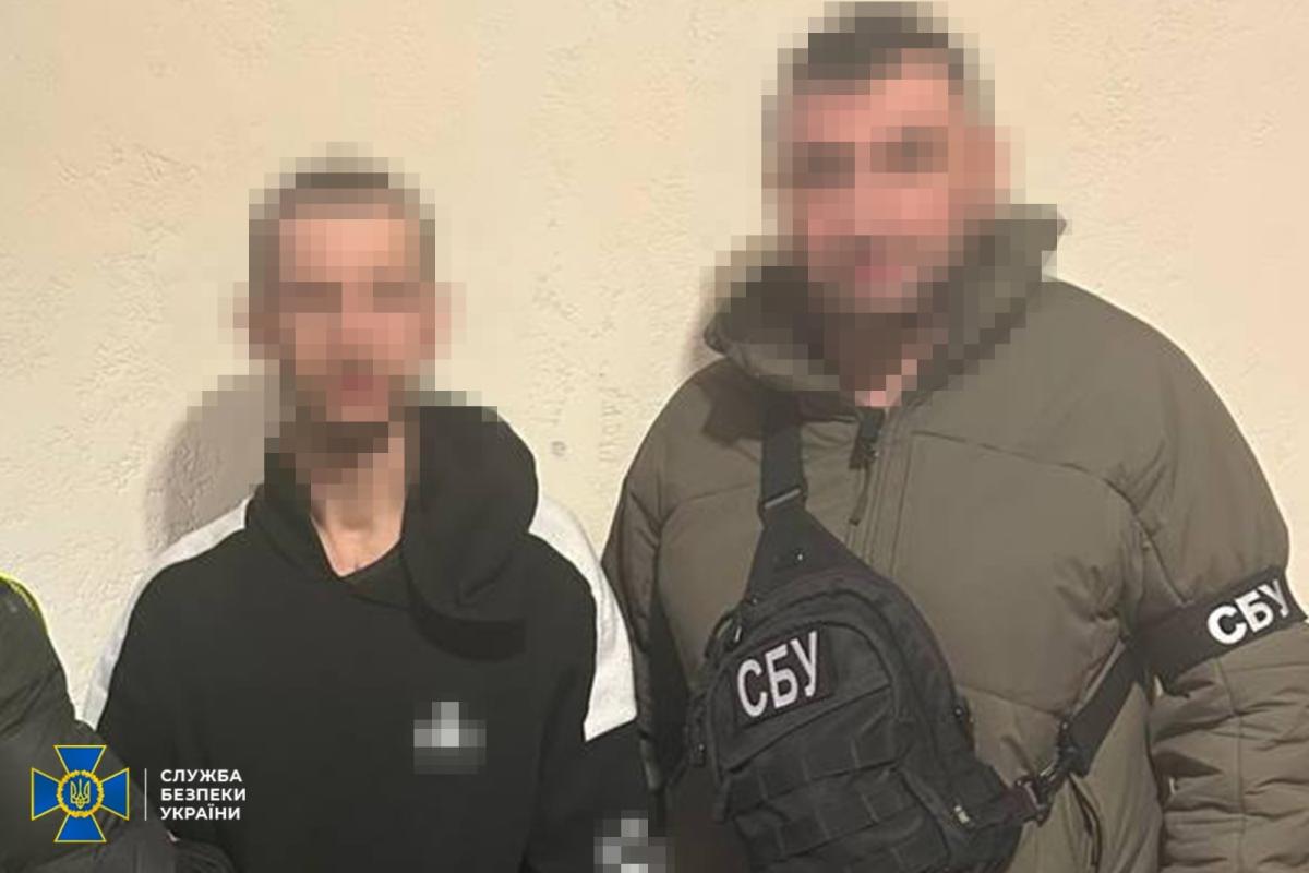 Detention of an FSB agent. Photo: Security Service