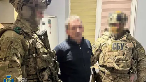 Задержание агента ГРУ. Фото: СБУ