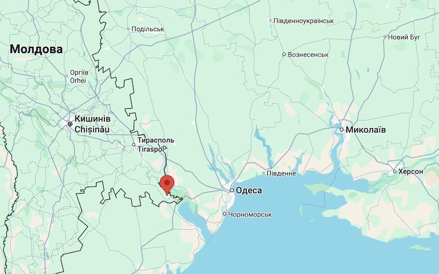 Поселок Крокмаз на карте сервиса Google Maps. Фото: скриншот.