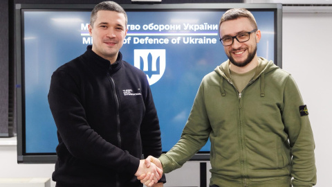Михайло Федоров, Сергій Стерненко. Фото: facebook/mykhailofedorov.co
