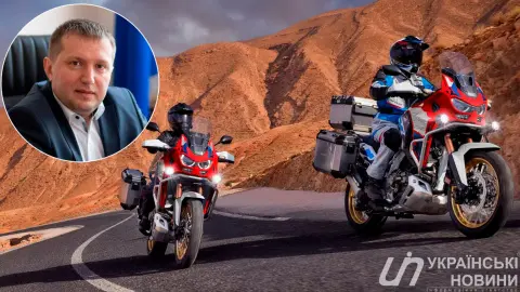 Юрий Кучин и Honda CRF1100L Africa Twin. Коллаж: УН