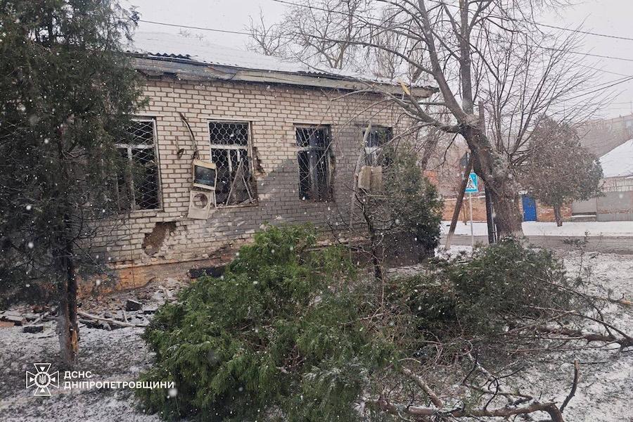Consequences of the occupants' shelling. Photo: SES of Ukraine.
