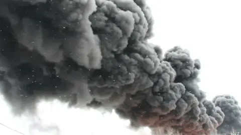 Последствия атаки РФ. Фото: naftogaz