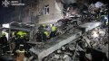 At night, the enemy launched a massive attack on Odesa. Photo: STATE EMERGENCY SERVICE OF UKRAINE