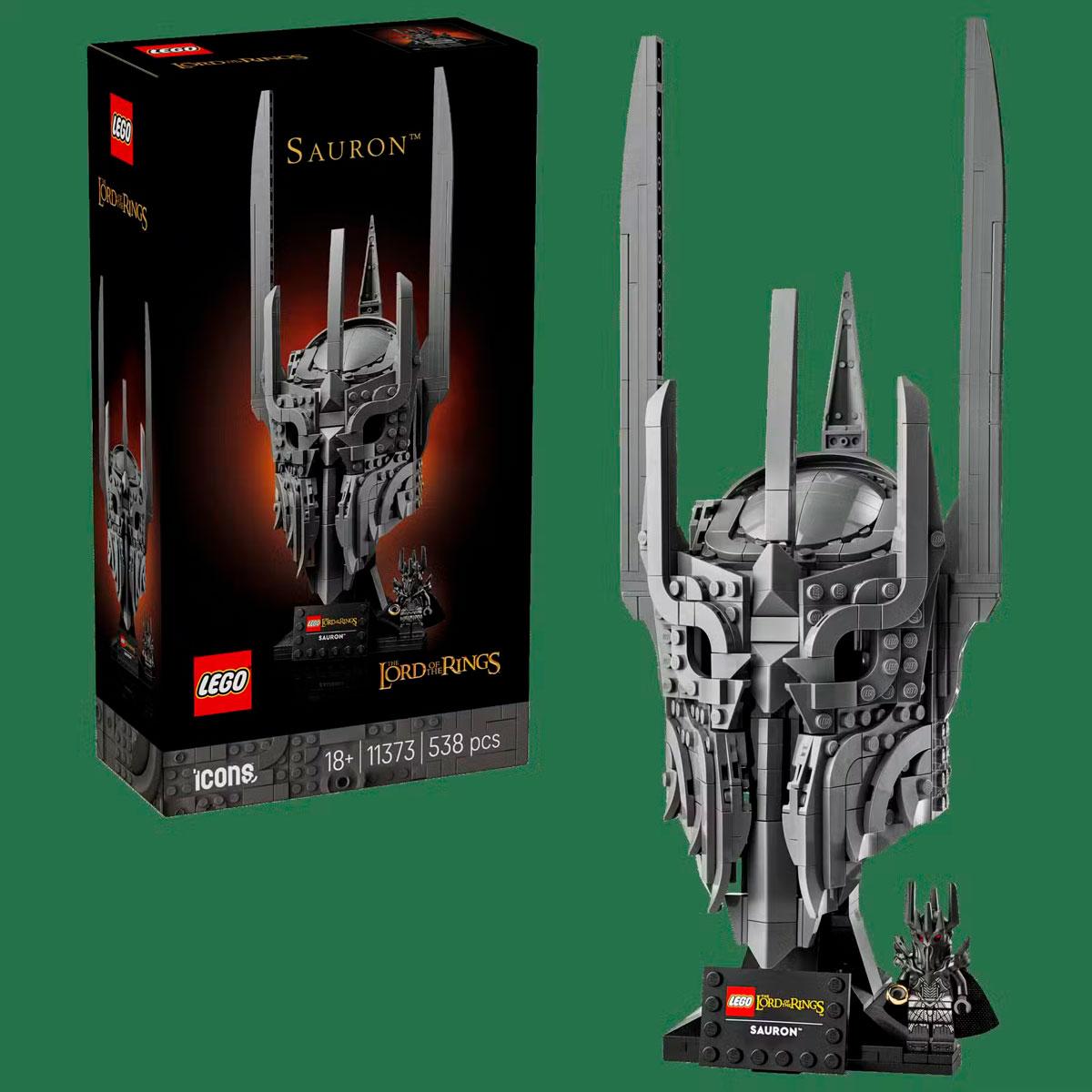 LEGO анонсировала набор со шлемом Саурона из 