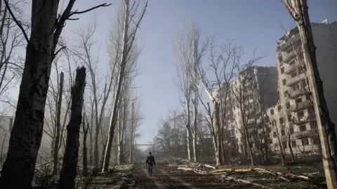 Константиновка (архивное изображение). Фото: 24-я ОБМр ВСУ.