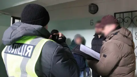 Следственные действия. Фото: Национальная полиция