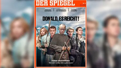 Обложка журнала Der Spiegel от 23 января 2026 года