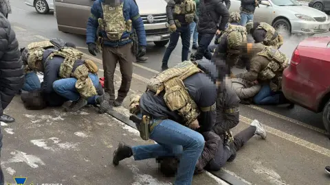 Задержание агентов ФСБ. Фото: Служба безопасности