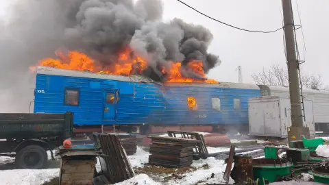 Последствия атак РФ. Фото: facebook/Алексей Кулеба