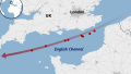 At least eight russian tankers under UK sanctions for transporting illegal oil are currently moving across the English Channel: BBC.