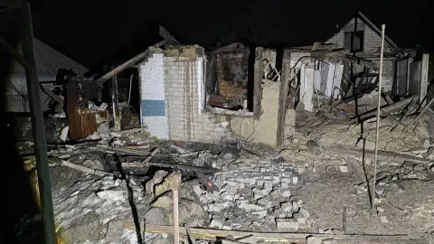 Последствия атаки РФ на Днепропетровскую область. Фото: Telegram/Александр Ганжа / Днепропетровская ОГА (ОГА)