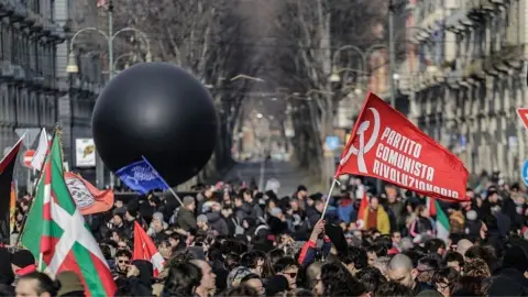 Протесты в Турине