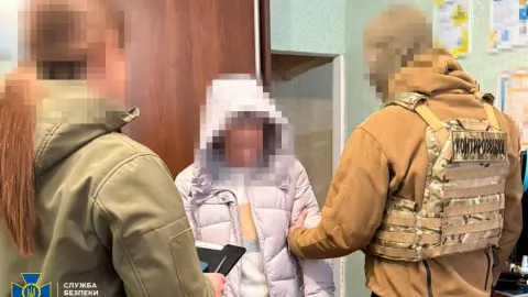 Задержание агента ФСБ. Фото: СБУ