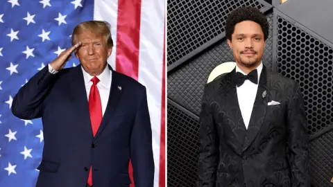 Дональд Трамп и Тревор Ноа. Коллаж УН
