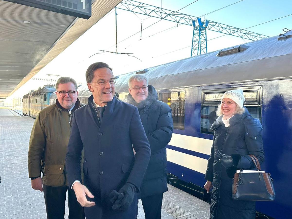 Mark Rutte. Photo: Ukrzaliznytsia