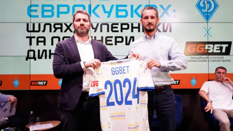 Совместная пресс-конференция "Динамо" (Киев) компании GGBET. Фото: ФКДК