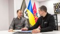Mykhailo Fedorov and Taras Chmut. Photo: Ministry of Defense