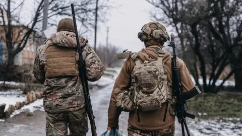 Украинские военные. Фото: 26-я ОАБр ВСУ.