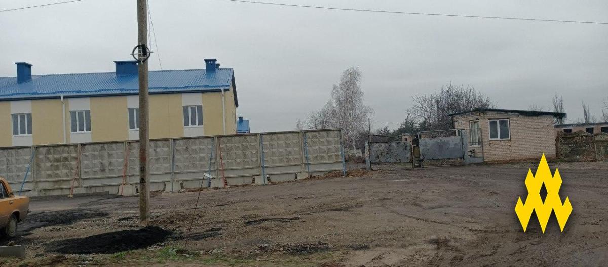 Оккупанты строят новую базу на ВОТ Запорожья. Фото: 