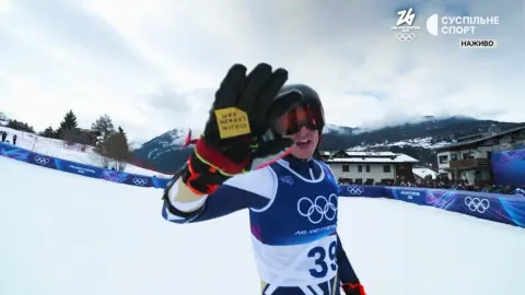 Дмитрий Шепюк. Скриншот трансляции "Суспільне Спорт"