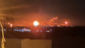 Fire at the Volgograd oil refinery. Photo: t.me/exilenova_plus.