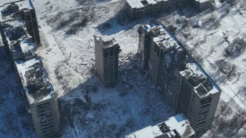 Последствия обстрелов оккупантов (архивное изображение). Фото: Донецкая ОГА.