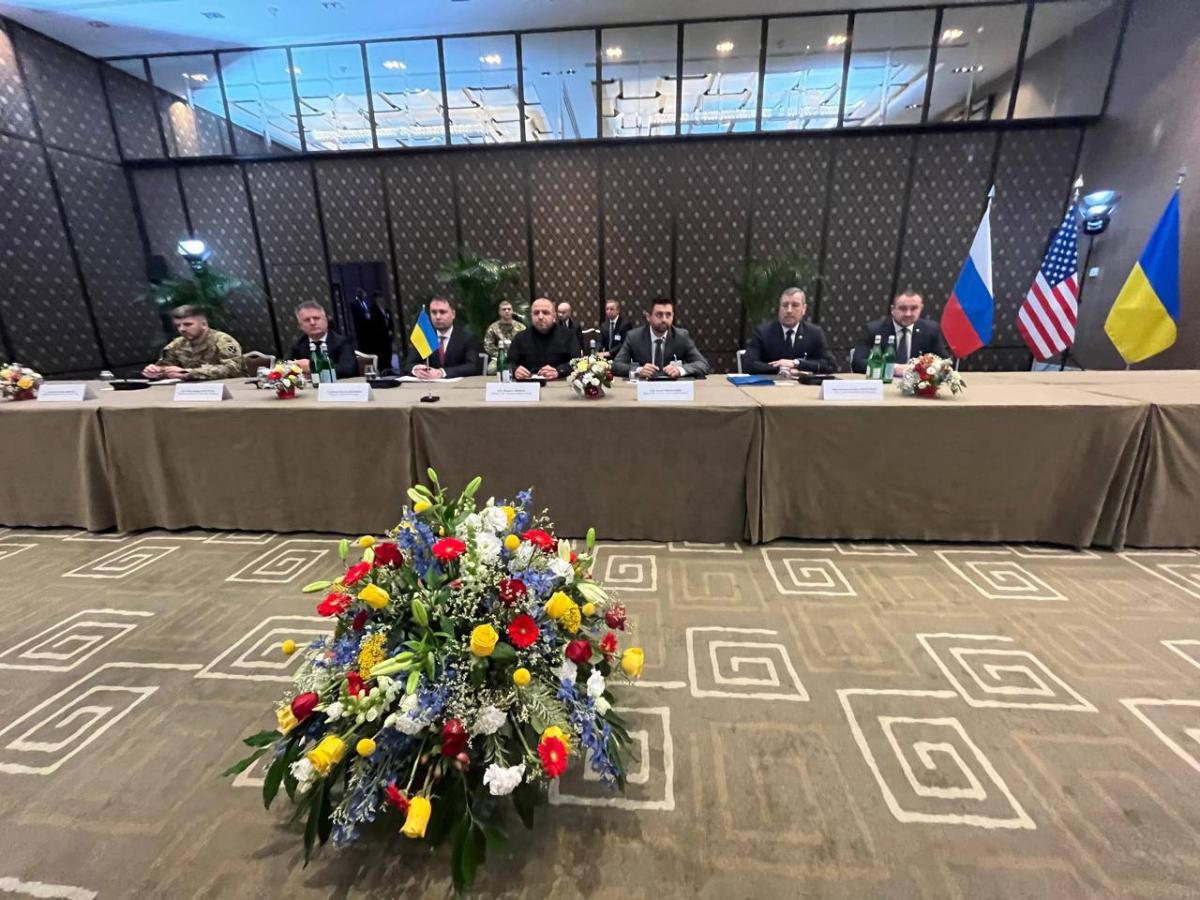 Trilateral talks in Geneva. Photo: telegram/umerov_rustem