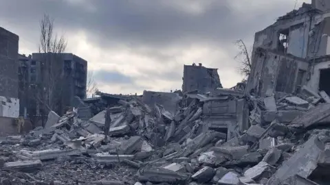 Последствия атаки РФ по Константиновке. Фото: facebook/Сергей Горбунов