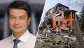 "There are no windows, everything was blown away." MP Razumkov's house damaged during massive attack near Kyiv