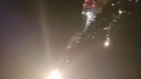 Сбитие российских целей. Фото: скриншот видео