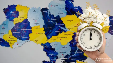 Перевод часов в Украине. Коллаж: УН