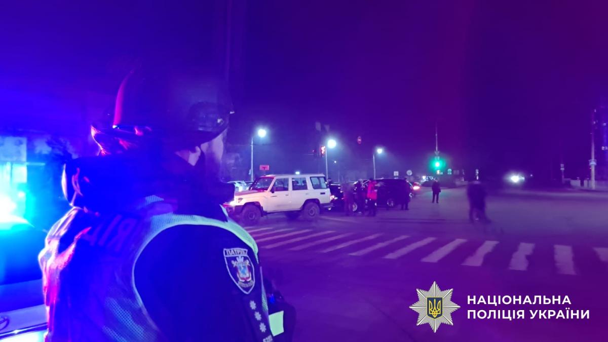 Место взрыва. Николаев. Фото: Нацполиция