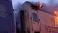 Russian attack on a train. Photo: telegram/OleksiiKuleba
