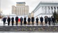 Zelenskyy and EU leaders honored the memory of the fallen Ukrainian defenders on Maidan Nezalezhnosti. Photo: the President's Office.