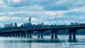 Міст імені Є.О. Патона у Києві. Фото: Денис Гороховський/УН