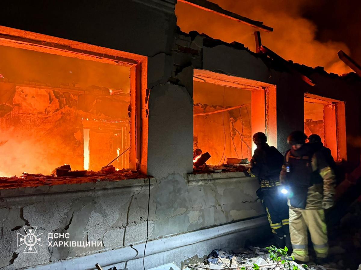 Destroyed house. Photo: SESU