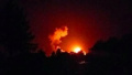 The enemy attacked the city of Dnipro and a fire broke out. Illustrative photo: Informant.