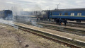 An attack on the railroad. Photo: Oleksii Kuleba